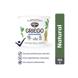 Yogurt Griego Natural