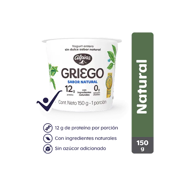 Yogurt Griego Natural
