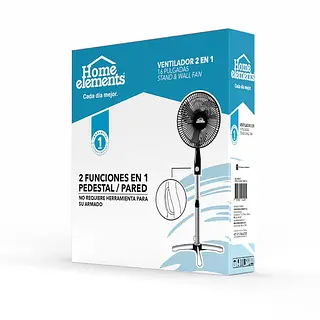 Ventilador Pedestal Home Elements