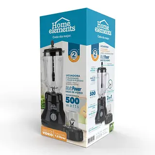 Licuadora Multipower 500 Watts Home Elements