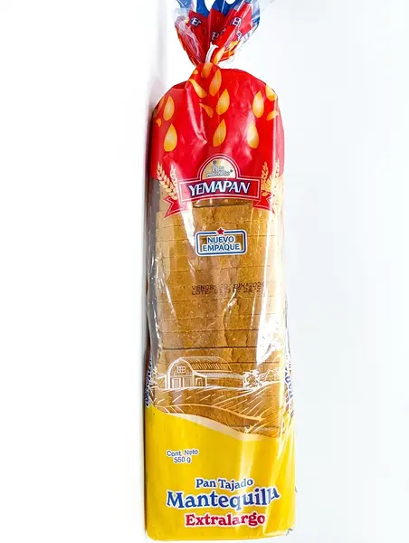 Pan Tajado Mantequilla Yemapan