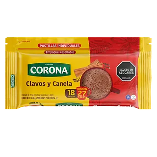Chocolate Corona Clavos Y Canela