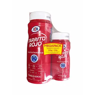 Megapack Tarrito Rojo + 135g