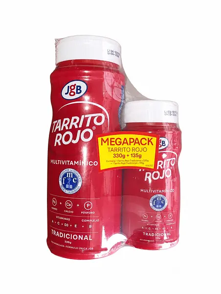 Megapack Tarrito Rojo + 135g