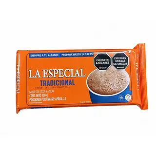 Chocolate La Especial Tradicional Cocoa