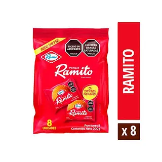 Ponque Ramito 8uni