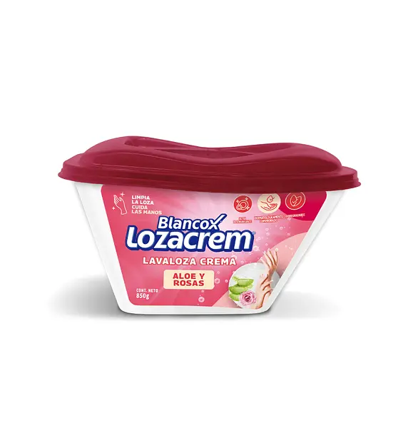 Loza Crem Aloe Rosas