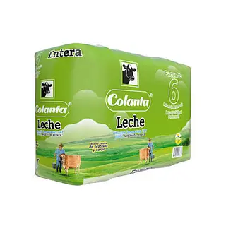 Sixpack Leche Entera Colanta