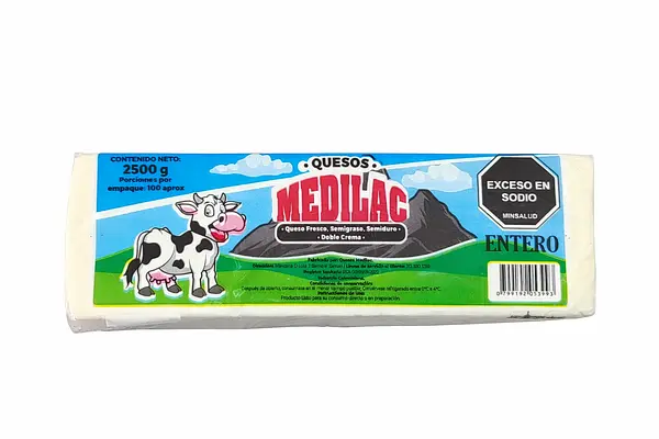 Queso Entero Bloque Medilac
