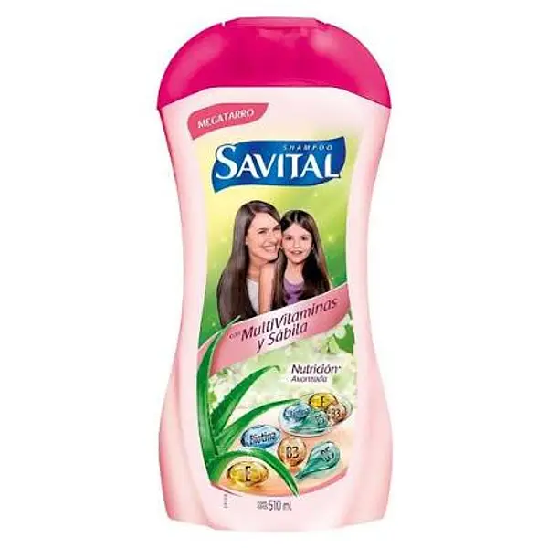 Shampoo Savital Multivitaminico Y Sabila x 510ML                
