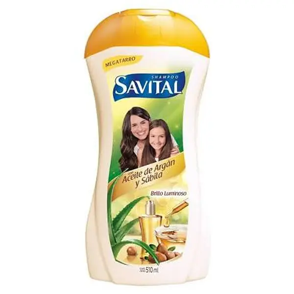 Shampoo Savital Aceite De Argan Y Sabila x 510ML            