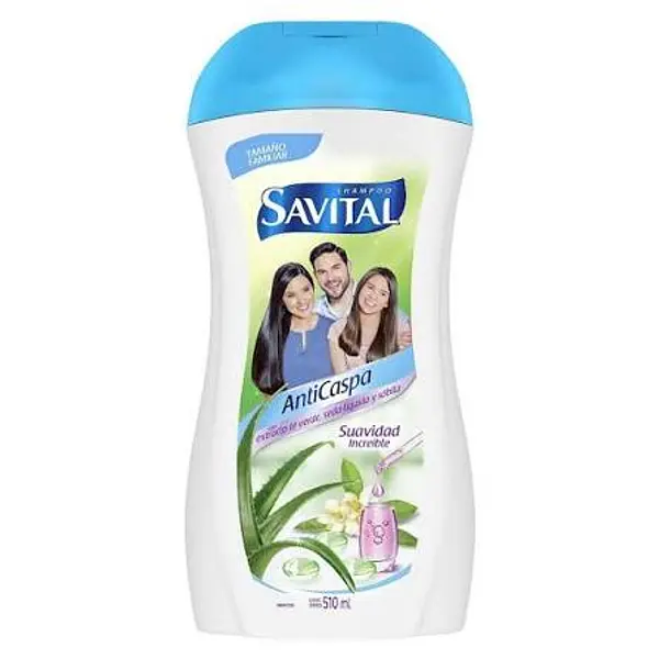Shampoo Savital Anticaspa Te Verde