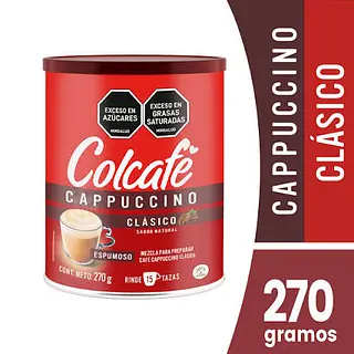 Capuccino Clasico Natural Colcafe