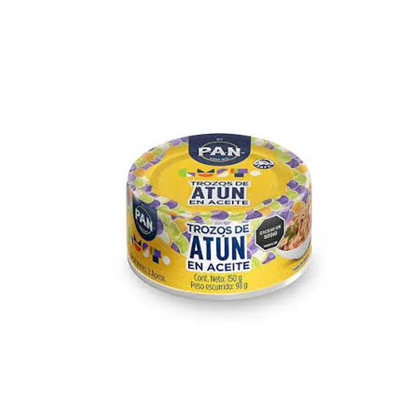 Trozos De Atun En Aceite Pan