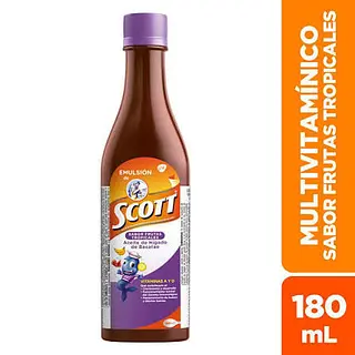 Emulsion Scott Frutas Tropicales
