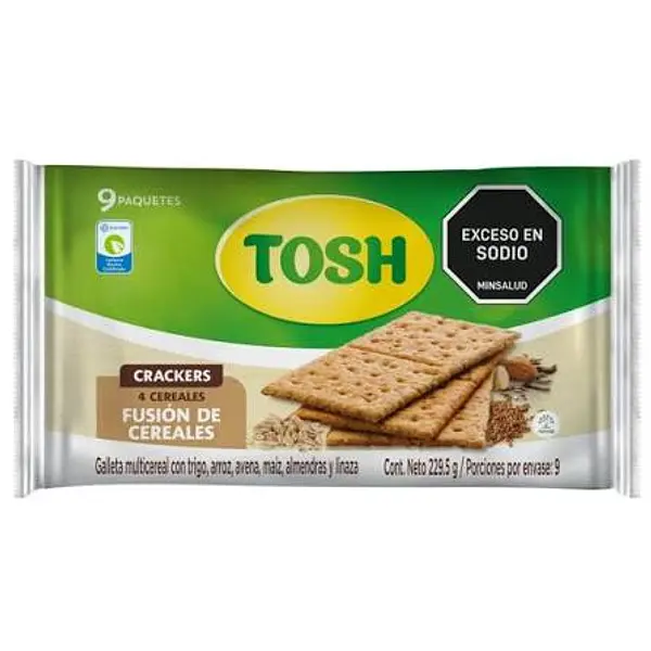 Galleta Tosh Fusion Cereales