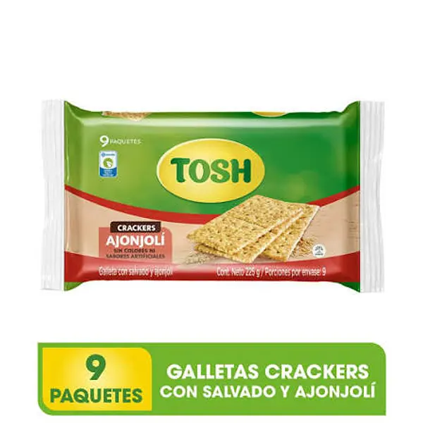 Galleta Tosh Ajonjoli