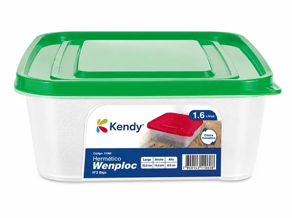 Hermetico Wenploc N2 Bajo X 1.6l