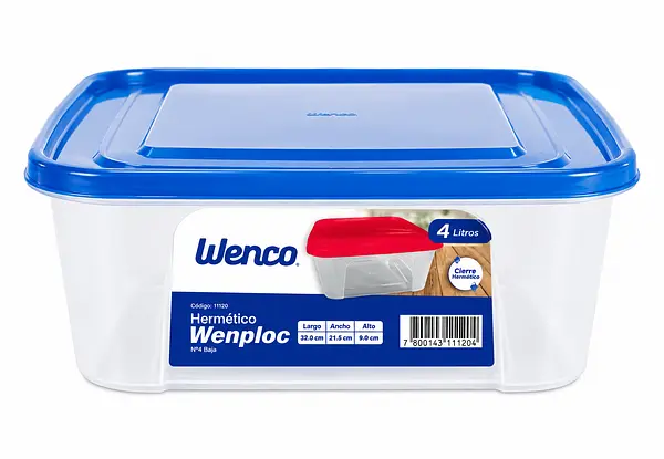 Hermetico Wenploc N4 Baja X 4l